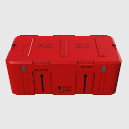 塑料箱红色 600x300x235