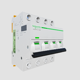 断路器 施耐德 iC65N-4P