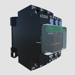 交流接触器 施耐德 LC1D12