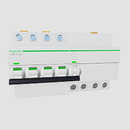 漏保断路器 施耐德 iC65N-4P